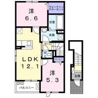 ソーレ 8Bの間取り