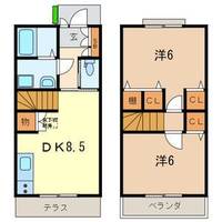 埼玉県所沢市小手指南5(一戸建)の賃貸物件の間取り