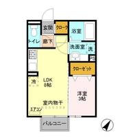 ミッドパレスIの間取り