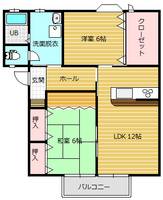 向日葵館の間取り