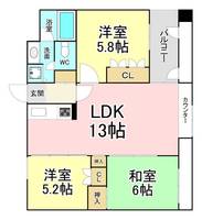 物件の間取り画像