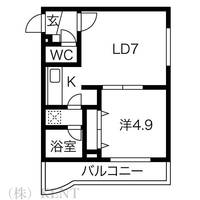 フォレスト円山の間取り