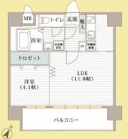 物件の間取り画像