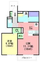 物件の間取り画像