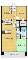 物件の間取り画像