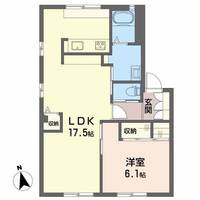 レーヴィンス島田 A棟の間取り