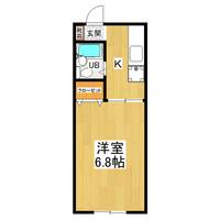 茨城県つくば市要(アパート)の賃貸物件の間取り