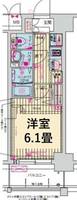 大阪府大阪市北区本庄東3(マンション)の賃貸物件の間取り