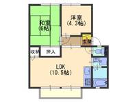物件の間取り画像