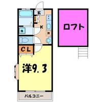 コンフォート高崎の間取り