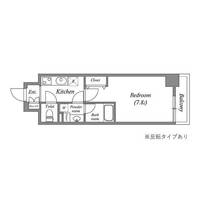 CAVANA九条烏丸の間取り