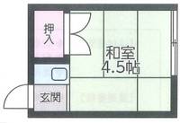 咲美荘の間取り