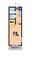 岡山県倉敷市稲荷町(マンション)の賃貸物件の間取り