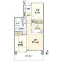 埼玉県草加市北谷1(マンション)の賃貸物件の間取り