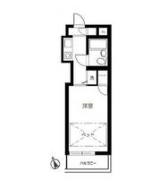 東京都目黒区三田2(マンション)の賃貸物件の間取り