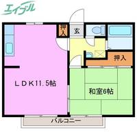 物件の間取り画像