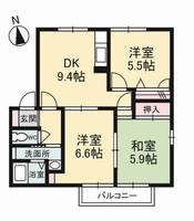 物件の間取り画像