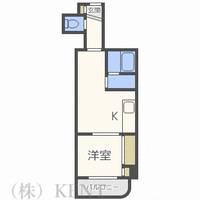 エスビーハイツ琴似の間取り