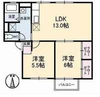 物件の間取り画像