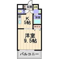 エイブル春日の間取り