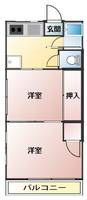 パールハイツの間取り