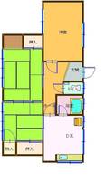 愛媛県新居浜市萩生(一戸建)の賃貸物件の間取り