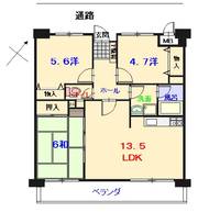 物件の間取り画像