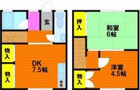 岡山県岡山市東区金岡東町2(一戸建)の賃貸物件の間取り