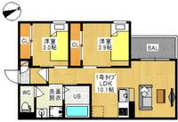 物件の間取り画像