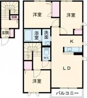 物件の間取り画像