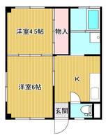 シラクラハイツの間取り
