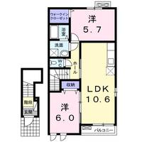 momoの間取り