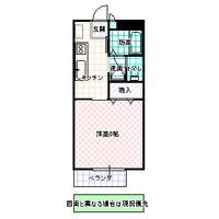 茨城県水戸市千波町(アパート)の賃貸物件の間取り