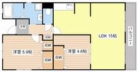 滋賀県栗東市手原2(マンション)の賃貸物件の間取り