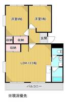 ドゥーシャトーブランの間取り