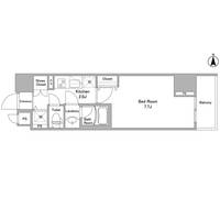 BPRレジデンス西早稲田の間取り