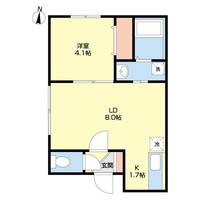 イプセ澄川の間取り