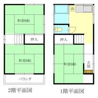 東京都江東区北砂3(一戸建)の賃貸物件の間取り