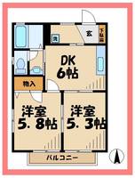 物件の間取り画像