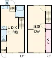 物件の間取り画像