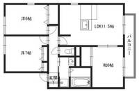 アベニュー御立Bの間取り
