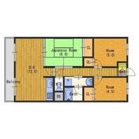 兵庫県神戸市垂水区清玄町(マンション)の賃貸物件の間取り