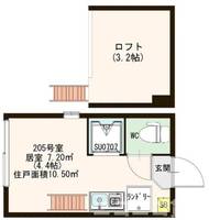 リュクスシティ―高井戸の間取り