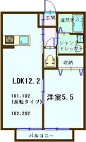 物件の間取り画像