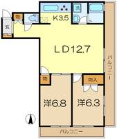 物件の間取り画像