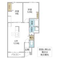 茨城県笠間市鴻巣(アパート)の賃貸物件の間取り
