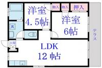 アリーパレスの間取り