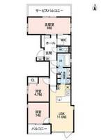 物件の間取り画像