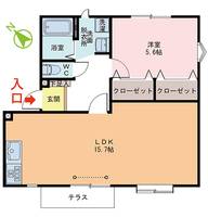 物件の間取り画像
