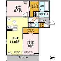 新潟県新潟市中央区姥ケ山1(アパート)の賃貸物件の間取り